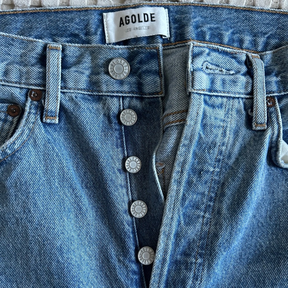 Agolde Light Blue Denim Jeans